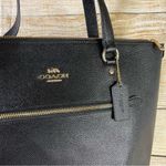 Coach authentic leather shoulder black bag Photo 10