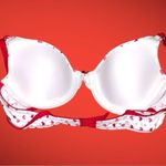 Maidenform  cute white bra with heart print! Photo 4