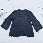 Juicy Couture Vintage Knit Grey Button Down Sweater Cardigan Photo 6