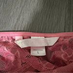 Victoria's Secret Y2K Vintage Pink Floral Embroidery Lingerie Slip Dress Sz L Photo 6