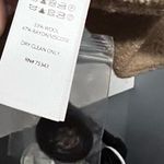 Tahari NEW Camel Long Vest Sleeveless Jacket Oversized Pockets Chic Layering L Photo 4