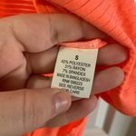 Bcg Orange V Neck Side Slit Short Sleeve T-Shirt S Photo 6