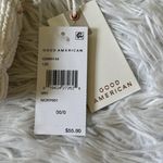 Good American New  Women’s Crinkle Scoop bra in ivory001 size XXS/XS Photo 3