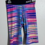 Nike  Pro Women Elastic Waist Pull-On Stretch Dri-Fit Pro Core Training Shorts M. Photo 2