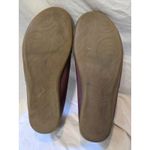 Ahnu Tola Flats Slip On Shoes Casual Red Burgundy Maroon Leather Women’s Size 11 Photo 9