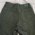 Guess Jeans Vintage 90’s Black Gold Metallic Thread Bootcut High Rise Jeans, size 29” Photo 6