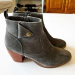 Diba True  Gray Suede Ankle Boots Photo 4