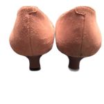 Nine West Womens size 8 light pink suede heels Photo 4