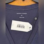 Universal Standard NWT  Navy V-Neck Short Sleeve Tee Women's Plus Size 4XL Photo 2