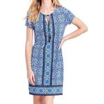 Lands' End Land’s End Blue Shift Dress Photo 1