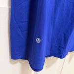 Lululemon  Seek Sun Dress Lazurite Royal Blue Size 8 UV Protection Ruched Photo 4