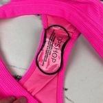 Topshop Pink High Cut Tanga Bikini Bottoms Photo 5