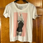 Marilyn Monroe  Short Sleeve Shirt “ I Woke Up Like This” shirt Size Med-EUC Photo 0