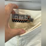 L.A.M.B. Gwen Stefani White Linen Tie Ankle Pants Size 8 Photo 2