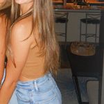 Boutique Tan Tank Top Brown Photo 2