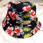 Samson Dream Big Tropical Aloha Floral Bucket Hat Pink Photo 0