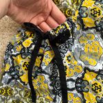 Willow & Clay NWT  Black Yellow White Pattern Short Sleeve Dress in Women's XS Photo 4