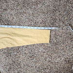 Old Navy Henley Long Sleeve Top Butter Yellow Slight Crop 1/2 Button NWT Size XS Photo 6