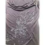 More & More drape neck knit top sparkly sz 40 / medium Purple Photo 2