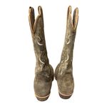 Twisted X  Boots Women’s size 7 Embroidered Western Cowboy  Rodeo Festival Brown Photo 4