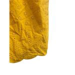 Daniel Rainn ‎ Women's Eyelet Babydoll Top Honey Size small Photo 2