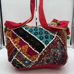 Harvé Benard Harve Bernard Vintage Boho Patchwork and‎ Embroidered Hobo Bag Photo 0