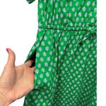 J.Crew  Short Sleeve‎ Collared Mini Button Up Shirt Dress Kelly Green Size 6 Photo 11