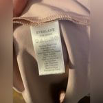 Everlane  Wrap Dress Midi V-Neck Sleeveless‎ Casual Workwear Blush Pink S Photo 4
