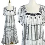 Free People Western Bohemian Jamie Embroidered Maxi Dress Size Large Ethereal Photo 4