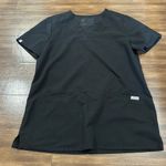 FIGS  scrub set black casma top size small and yola skinny pants size XS Photo 2