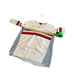 Tommy Hilfiger Vintage striped Shirt Long Sleeve TwoTone Office Preppy Y2k XS Photo 2