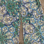 Chico's PANTS KNIT MEDALLION PALAZZO WIDE LEG SIZE 1, M Paisley Boho Relax Photo 10