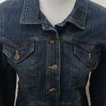 Bernie dark denim jean jacket size small Blue Photo 2