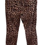 Good American Leopard Print Jeans Brown Size 28 High Rise Good Waist Photo 6
