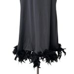 XPlus sleeveless black dress with feather hem Size XL Photo 5