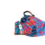 Tabitha Brown x Target Tropical Leopard Multicolor Underwire Bikini Top 24W NEW Blue Photo 7