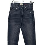 Alice + Olivia  Good High-Rise Ankle Skinny Jeans Women’s Size 24 Black Magic Photo 2