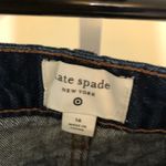 Kate Spade X Target NWT High Rise Straight Leg Wide Cuff Size 16 Blue Photo 5