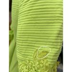 Vintage 60s Lime Green Lace Applique Maxi Party Dress Size XS Photo 1