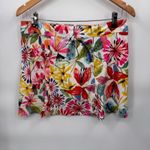 RipSkirt Hawaii Womens Medium Lotta Leg White Wildflower Watercolor Polyester Photo 2