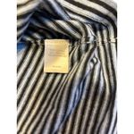 J. Jill Blue Navy Light Blue Stripe Button Cotton Bamboo Blend Cardigan Size XL Photo 6