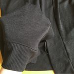 Gap Open Front Long, Flowy, Lightweight Cardigan, Ribbed Sleeves, Black, Size L Photo 3