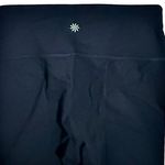 Athleta Women’s Chaturanga Blue Crop Leggings High-Rise Capri Navy Small Photo 3