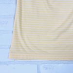 Columbia  PFG Fishing Gear Omni Wick Sleeveless Top Striped Yellow White Medium Photo 2