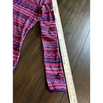 Nike Women's  Pro Running 1/2 Zip Dri Fit Shirt Red Purple Black Size Large Photo 1