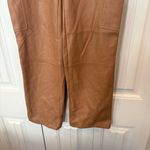 Bagatelle  Tan Faux Leather Pants‎ Size Medium Photo 4