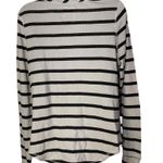 Chaser  Women's Striped Henley Long Sleeve Top Size S Photo 6