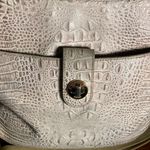 Brahmin Beige Croc-Embossed Leai Shoulder Bag with dust bag, care cards Photo 5