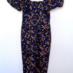 Hunter Bell  Black Floral Colette Dress Size 0 XS Photo 3
