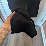 House Of Harlow 1960 Black Slit Side Hem High Waisted Pull On Pants W8 Size 8 Photo 3